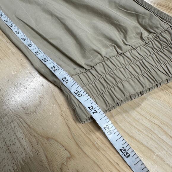 Athleta Brooklyn Textured Jogger Windowpane Taupe Women's Size 24 New With Tags - Picture 12 of 12